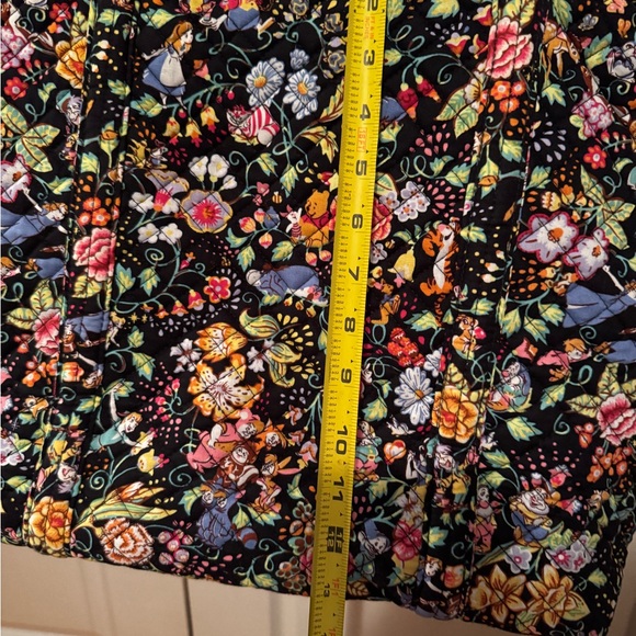 Vera Bradley Black Floral Tote - Picture 10 of 11